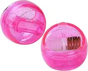 BIUDECO 2pcs Nail Drill Bit Cleaning Brush Nail Drill Bit Cleaner for Cleaning Brush Set Box for Manicure