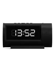 [Newgate] Pil Led Alarm Clock in Black