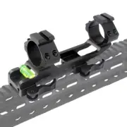 Tactical 1" 25.4/30mm Cantilever Rifle Scope Mount Rings QD 20mm Picatinny Rail