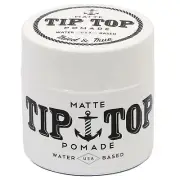TIP TOP Matte Water Based Medium Hold Pomade 4.25oz NEW