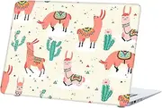 Hard Case Compatible with MacBook Pro 14 inch Case 2021 Release A2442 M1 Pro / M1 Max with Retina Display & Touch ID, Color Printing Matt Plastic Hard Shell Case Cover - Sheep and Cactus