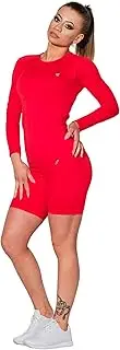 [BS WEARS] Fit Line Seamless Long Sleeve Top | Stretchy, Breathable and Quick Drying | Perfect for Workouts and Everyday Wear