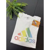 在飛比找蝦皮購物優惠-adidas 男/女 CORE/NE 訓練 Pride 短袖