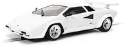 [Scalextric] Lamborghini Countach White Supercar 1:32 Slot Race Car C4336