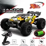 Hot Brushless 4WD RC Cars for Adults，1:16 Fast RC Cars with Remote Control Car
