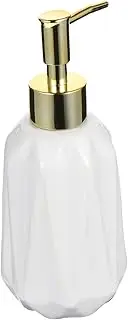 Gatuida Ceramic Press Bottle Hand Soap Shower Gel Shampoo Dispenser Multi-Purpose Liquid Bottle