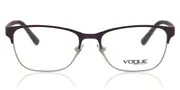Vogue Eyewear VO3940 Light & Shine 965S Women’s Glasses Silver Size 52 - Private Health Rebate - Blue Light Block Available