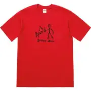 Supreme Spitfire Cat Tee Red Medium S/S 18