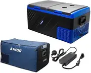 Kings Escape 90 Fridge/Freezer + Escape 90 Cover + AC To 12V Fridge Adaptor