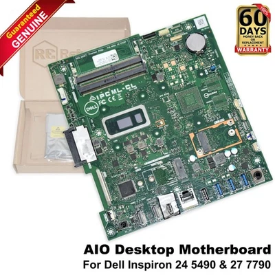 Dell Inspiron 24 5490 27 7790 AIO Intel Motherboard i5-10210U NYCKR 3YJM6