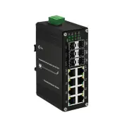 Industrial 8-Port Gigabit Ethernet Plus Switch with 2x10G SFP+ and 4X 1G/2.5G...