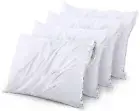 Waterproof Pillow Protector Zippered (4 Pack) King – Bed Bug Proof Pillow Enc...
