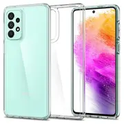 Galaxy A73 5G Ultra Slim Crystal Clear Premium TPU Gel Back Case by MEZON – Shock Absorption, Wireless Charging Compatible (Galaxy A73 5G, Gel)