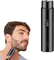 Mini Portable Electric Shaver, Waterproof Cordless Pocket ​Razor