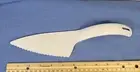 Tupperware Utensil. Cake Knife. White