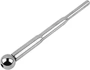 Metal Urethral Sounds Dilators with Smooth Beads Hollow Urethral Sounds Rod Penis Plug