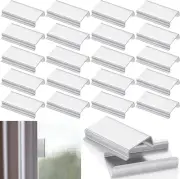 40pcs Window Screen Pull Tabs Lift Tabs Replacement Aluminum Screen Parts Use
