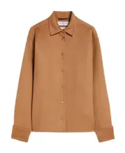 button-up shirt jacket IT40,IT42,IT38,IT36 camel