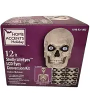12 ft. Skelly Eye Kit - 8 Function Halloween Decoration LED Eyes Spooky Yard NEW