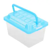Fish Tank Breeding Box Pet Transport Small Carrier for Your Turtle Travel Baby
