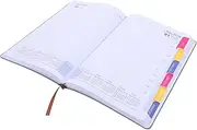 ZUNOXAZ Academic Planner: Portable 2026 Yearly Organizer Monthly Planner for Work School and Personal Planning Aesthetic Calendar Journal A5 Size