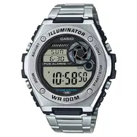 在飛比找蝦皮商城優惠-【CASIO】卡西歐 不鏽鋼帶電子錶 MWD-100HD-1