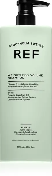 REF Weightless Volume Shampoo 1000 ml