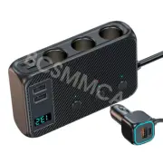 Car Phone Charger Adapter Cigarette Lighter Socket 4USB 2PD 3Splitter Adapter (for: Honda Civic)