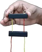 MilesMagic Magician's Crazy Cords Gimmick | Color Changing Thread String | Real Mentalist Street Illusion Mind Reading Novelty Close Up Stage Magic Trick