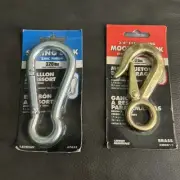 Lehigh Mooring Hook MN015 Spring link Carabiner 7033 Lot Of 2 New