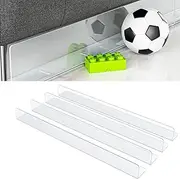 Clear Under Couch Blocker,4pack Gap Bumper Toy Blocker for Under Furniture,Couch Guards for Bottom Gap,Prevent Things Going Under Bed or Sofa (50cm*5cm*4cm)