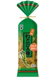 Wasabi spicy Rice cracker 80g from Japan Echigo