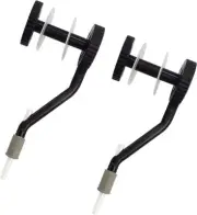 Aventik 2PCS-Ceramic Tubing Fly Tying Bobbin Holder Fly Tying Tool Accessories