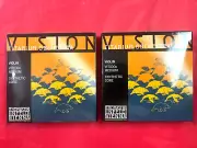 2x Authentic Thomastik Vision Titanium Orchestra Violin String Set Medium 4/4
