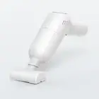 (White)Car Suction Machine Low Noise Cordless Cleaning Machine Strong Suction