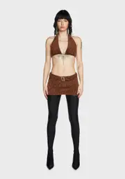 Mocha Ice Queen Skirt Set
