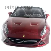 BBURAGO 18-26011 FERRARI CALIFORNIA T OPEN TOP 1/24 DIECAST CAR DARK RED
