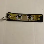 Zenitsu Agatsuma Demon Slayer KNY Keychain Jet Tag New Style