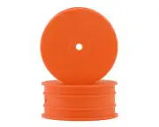 Schumacher 12mm 1/10 4WD Buggy Front Hex Wheels (Orange) (2) [SCHU8689]