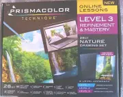 NEW Prismacolor Technique LEVEL 3 REFINEMENT & MASTERY 28 PC SET Nature