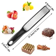 Steel Lemon Zester Kitchen Cheese and Citrus Grater Handle Shredder$Zesting Tool