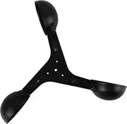 BUTIFULSIC Measuring Wind Cup Anemometers Wind Measurement Anemometer Cup Wind Measurement Part Air Flow Replacement Cup Wind-speeds Measuring Cup Professional Anemometer Cup Wind Meter Metal
