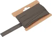 uxcell 1/2 Inch Single Fold Bias Tape Cotton Continuous Bulk Bias Tape for Sewing, Seaming Quilting Hemming Binding Crafts (Brown 10 Yards)