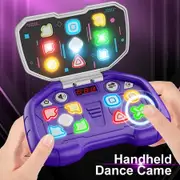 Handheld Games, Light Up Electronic Fast Press Game, Puzzle Sensory Toys, Fidget Games Travel Toys for Boys Girls Birthday Gifts, Purple