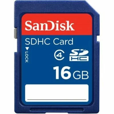 SanDisk 16GB Class 4 SDHC Memory Card - SDSDB-016G-B35