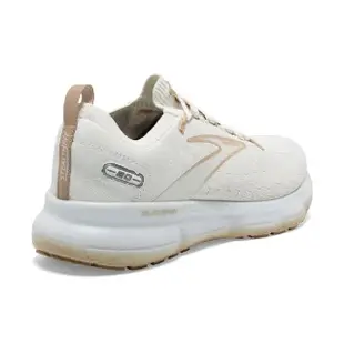 【BROOKS】女 慢跑鞋 避震緩衝象限 GLYCERIN STEALTHFIT 20服貼楦寬 卡其限定款(1203721B122)