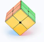 Cuberspeed Cyclone Boys Metallic 2X2 Speed Cube Shiny Cube Mirror Reflective stickerless Cyclone Boys Metallic 2x2x2 Puzzle