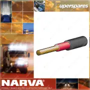 Narva 15A 4mm Single Core Double Insulated Cable Red With Black Sheath 100M