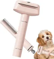 Dog Shedding Brush | Pet Hair Removal Comb,Ergonomic Portable Skin Friendly Comb for Shedding Detangling Massage Daily Care
