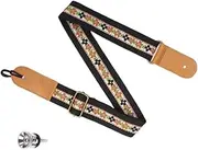 Oshhni Ukulele Strap Shoulder Strap,Lightweight,Nylon,Portable Strong Soft Adjustable Shoulder Belt for Tenor Baritone Accessories